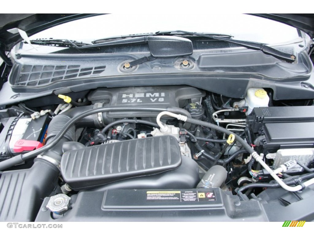2008 Dodge Durango SLT 4x4 5.7 Liter HEMI OHV 16-Valve MDS V8 Engine Photo #56385751