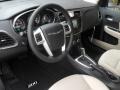 Black/Light Frost Prime Interior Photo for 2012 Chrysler 200 #56385769