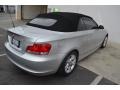 2008 Titanium Silver Metallic BMW 1 Series 128i Convertible  photo #6