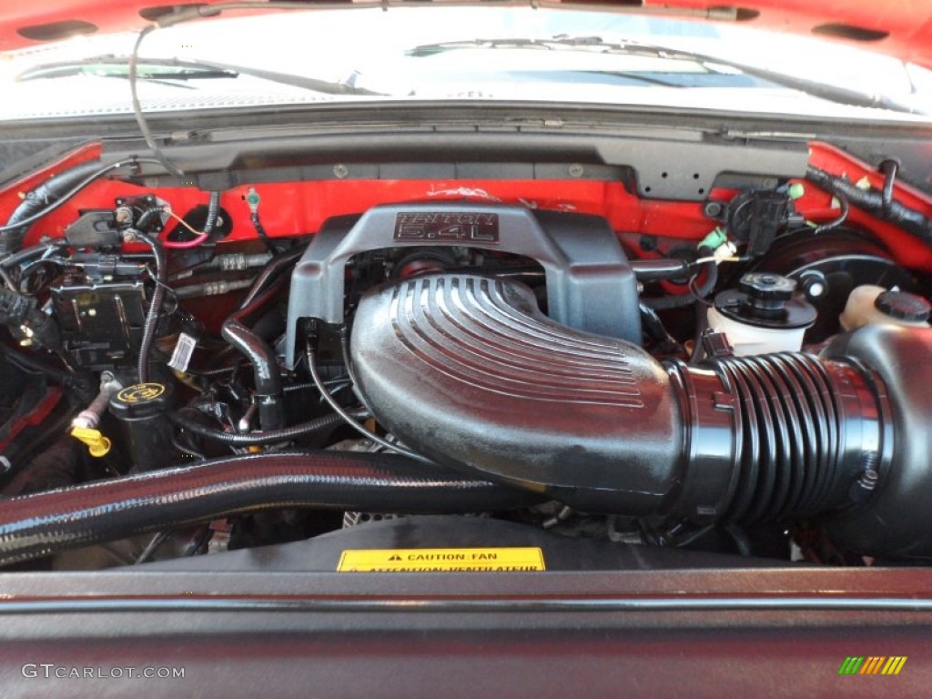 2000 Ford F150 XLT Extended Cab 4x4 Engine Photos