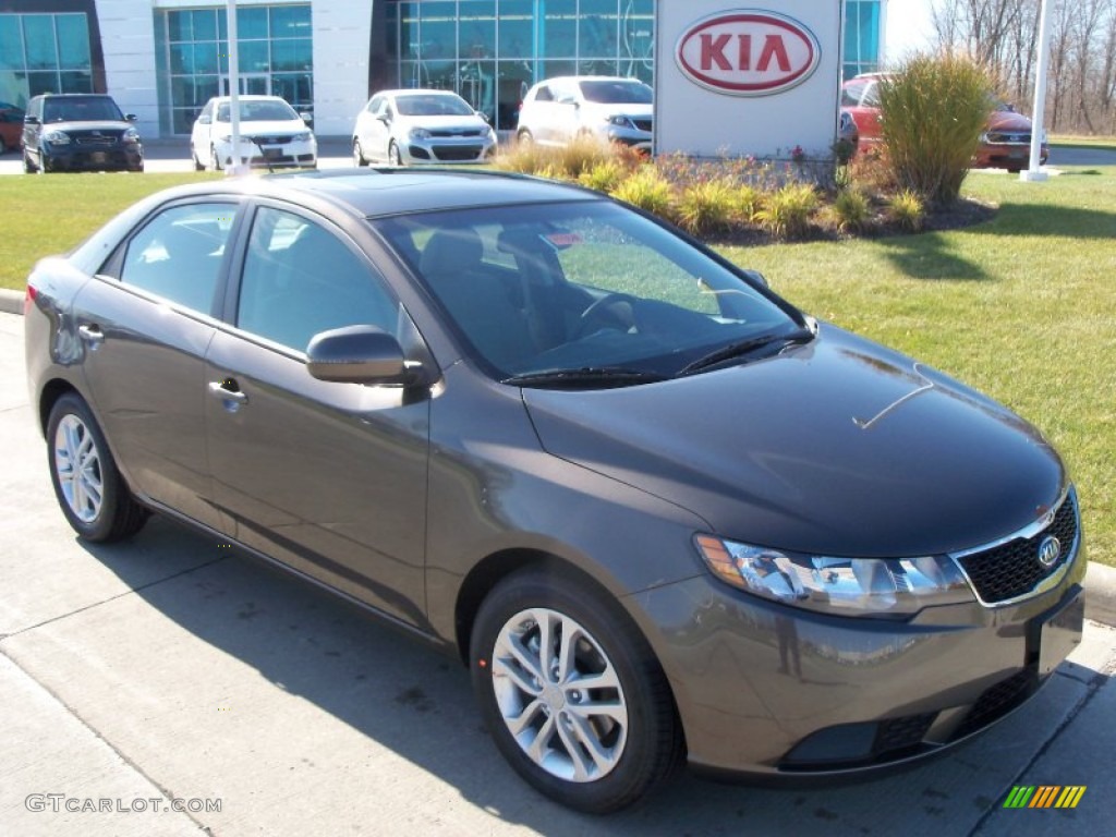 Metal Bronze 2012 Kia Forte EX Exterior Photo #56387098
