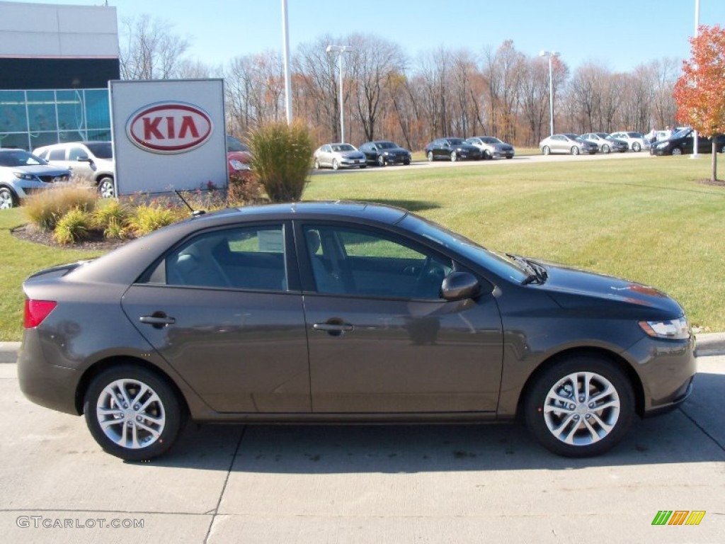 Metal Bronze 2012 Kia Forte EX Exterior Photo #56387116
