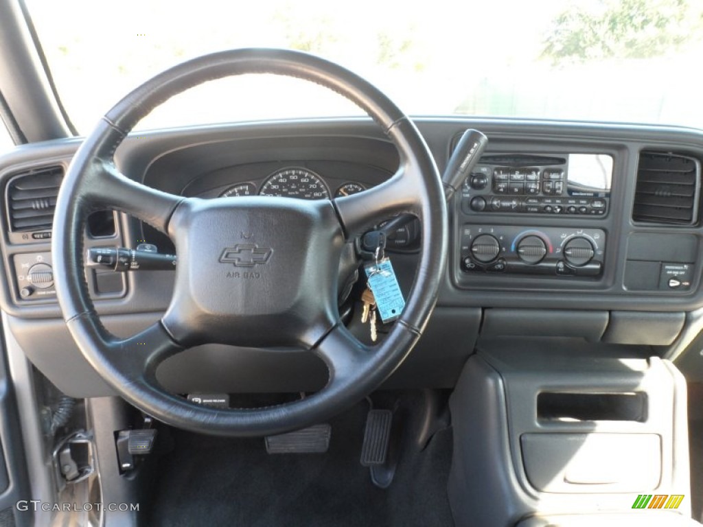 2000 Silverado 1500 LS Extended Cab - Light Pewter Metallic / Medium Gray photo #32