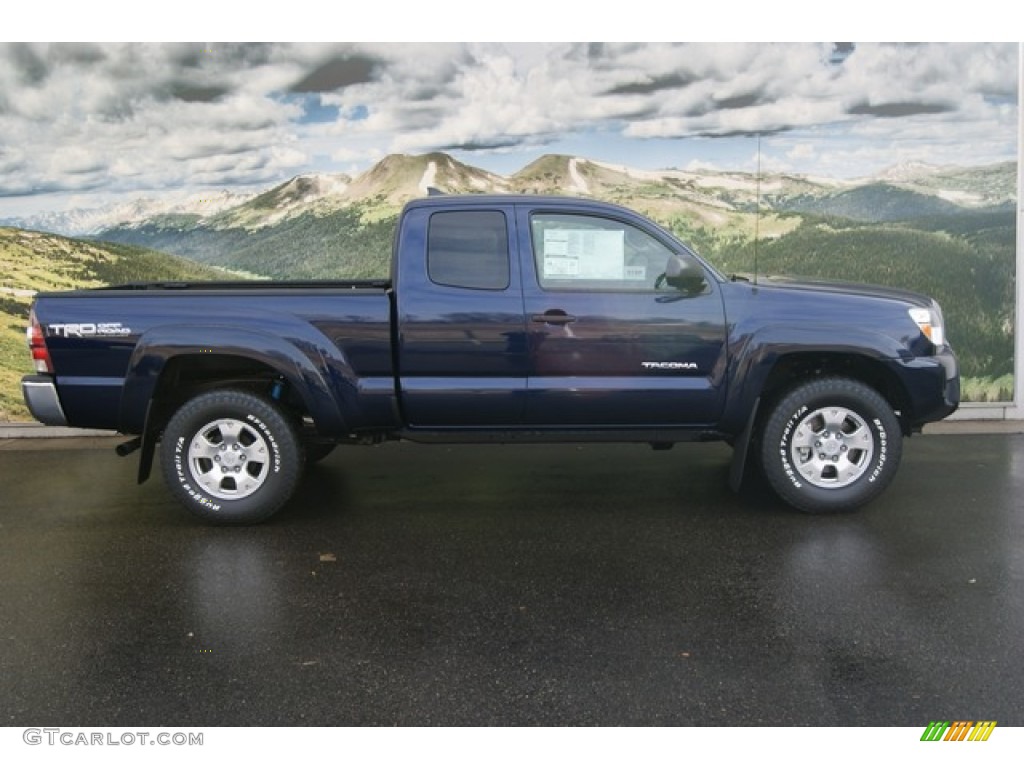 Nautical Blue Metallic 2012 Toyota Tacoma V6 TRD Access Cab 4x4 Exterior Photo #56387464