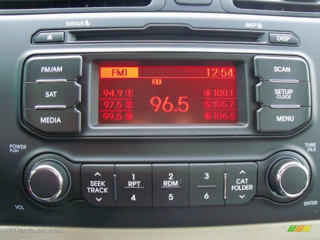 2012 Kia Rio Rio5 LX Hatchback Audio System Photo #56387503