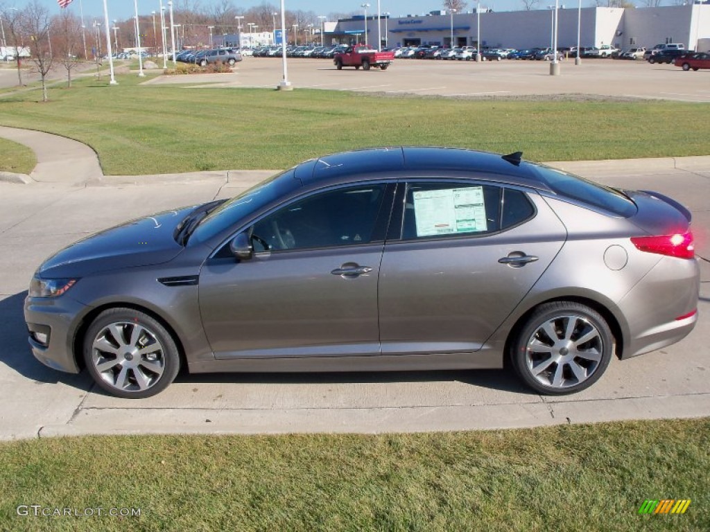 2012 Optima SX - Titanium Silver / Black photo #6