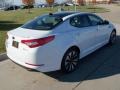 Snow White Pearl 2012 Kia Optima SX Exterior