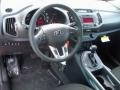Black 2012 Kia Sportage LX AWD Interior Color