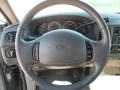 Medium Graphite 2002 Ford F150 Lariat SuperCab Steering Wheel