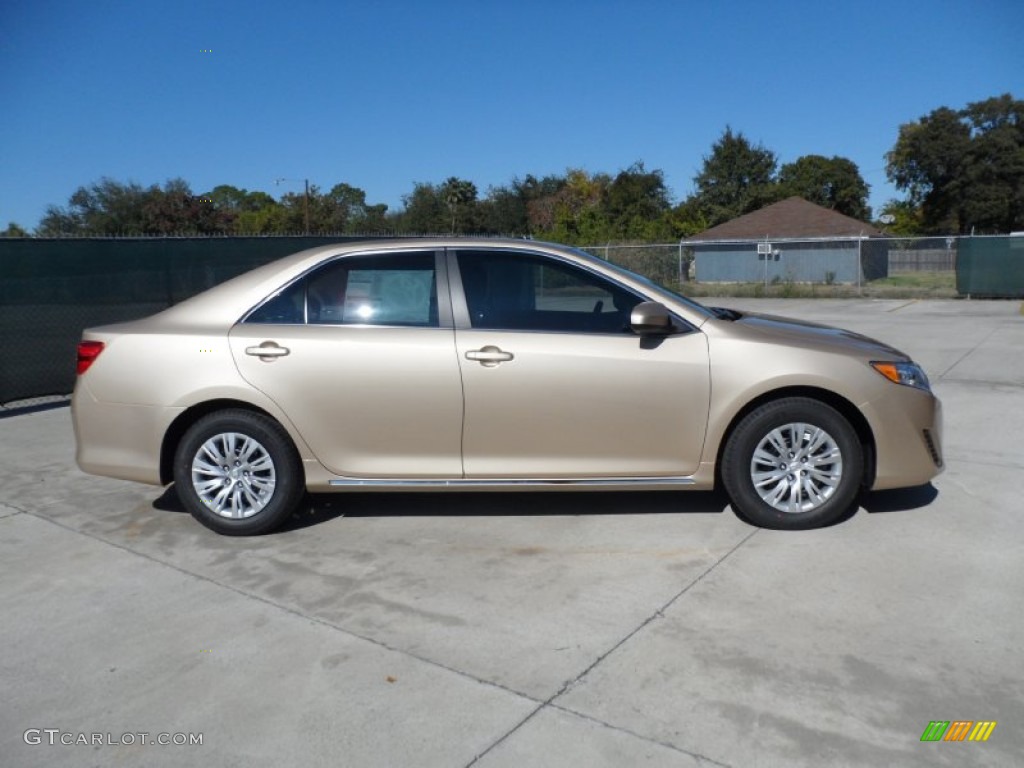 Sandy Beach Metallic 2012 Toyota Camry LE Exterior Photo #56389684