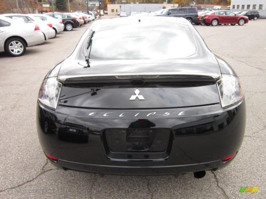 2007 Eclipse GS Coupe - Kalapana Black / Dark Charcoal photo #4