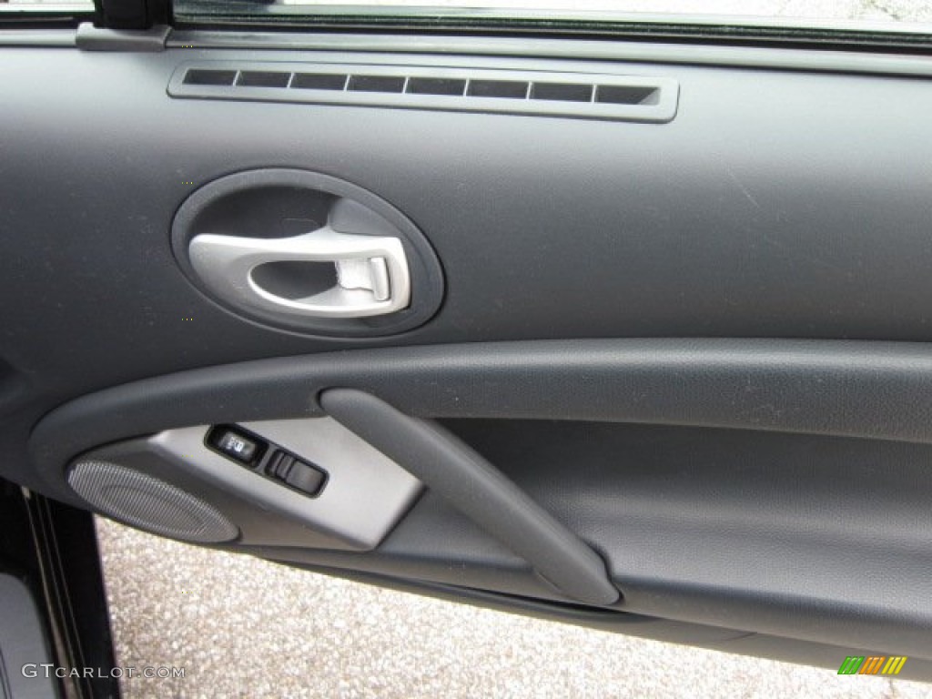 2007 Eclipse GS Coupe - Kalapana Black / Dark Charcoal photo #18