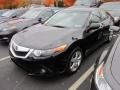 2010 Crystal Black Pearl Acura TSX Sedan  photo #2