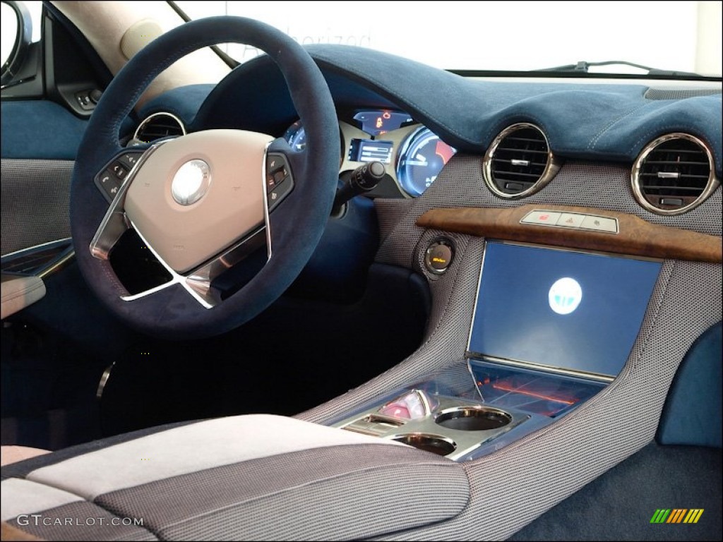 2012 Fisker Karma EcoChic Glacier Tri-Tone Dashboard Photo #56391870