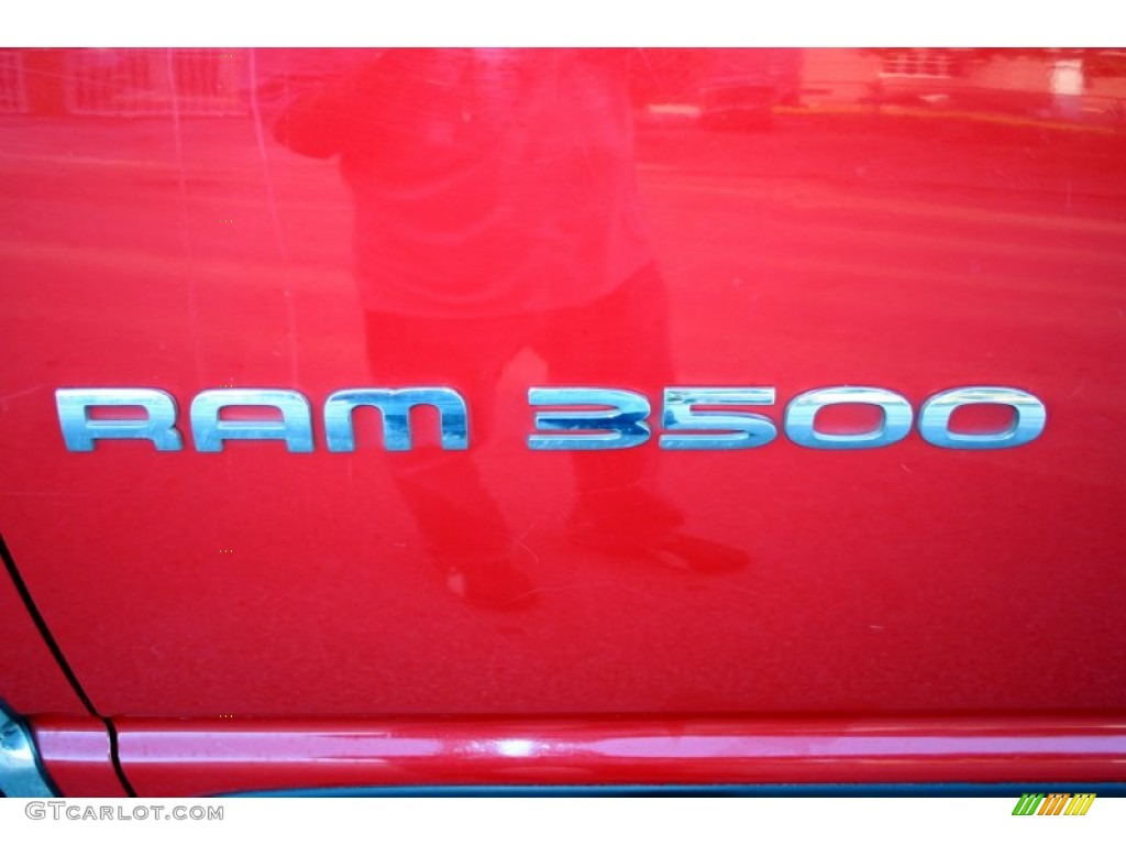 2005 Ram 3500 SLT Quad Cab 4x4 Dually - Flame Red / Dark Slate Gray photo #32
