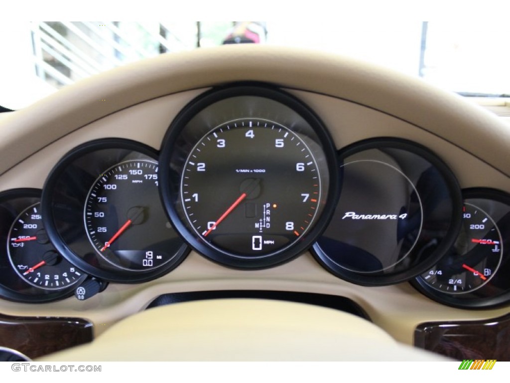 2012 Porsche Panamera 4 Gauges Photo #56392078