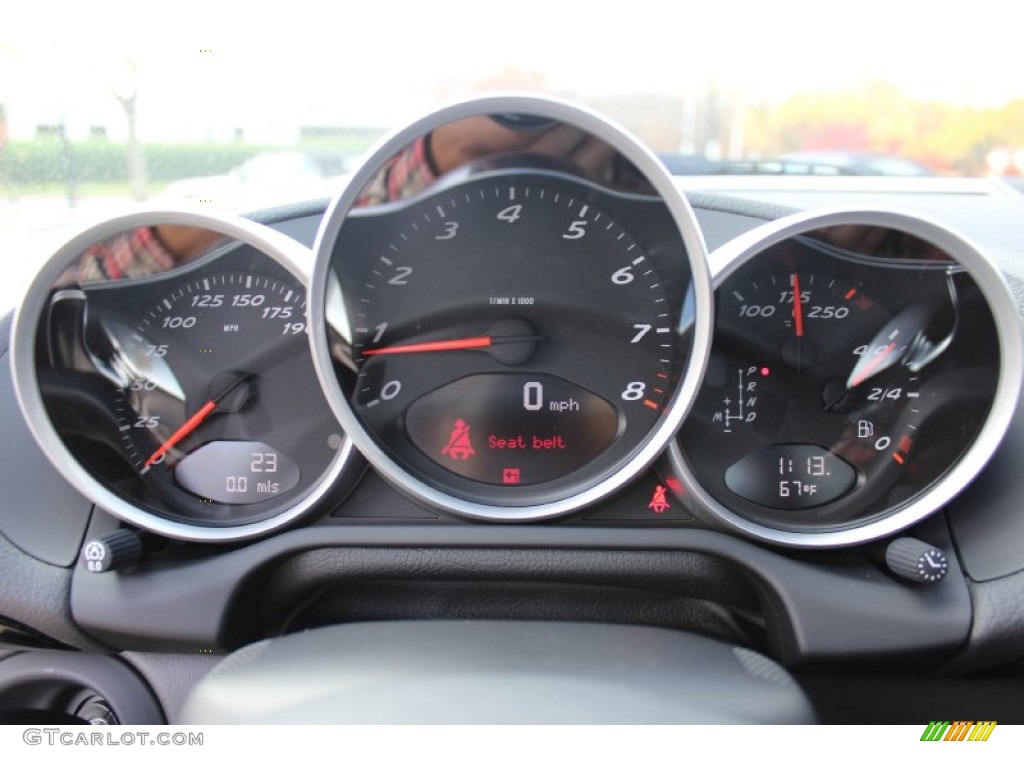 2012 Porsche Cayman R Gauges Photo #56392375