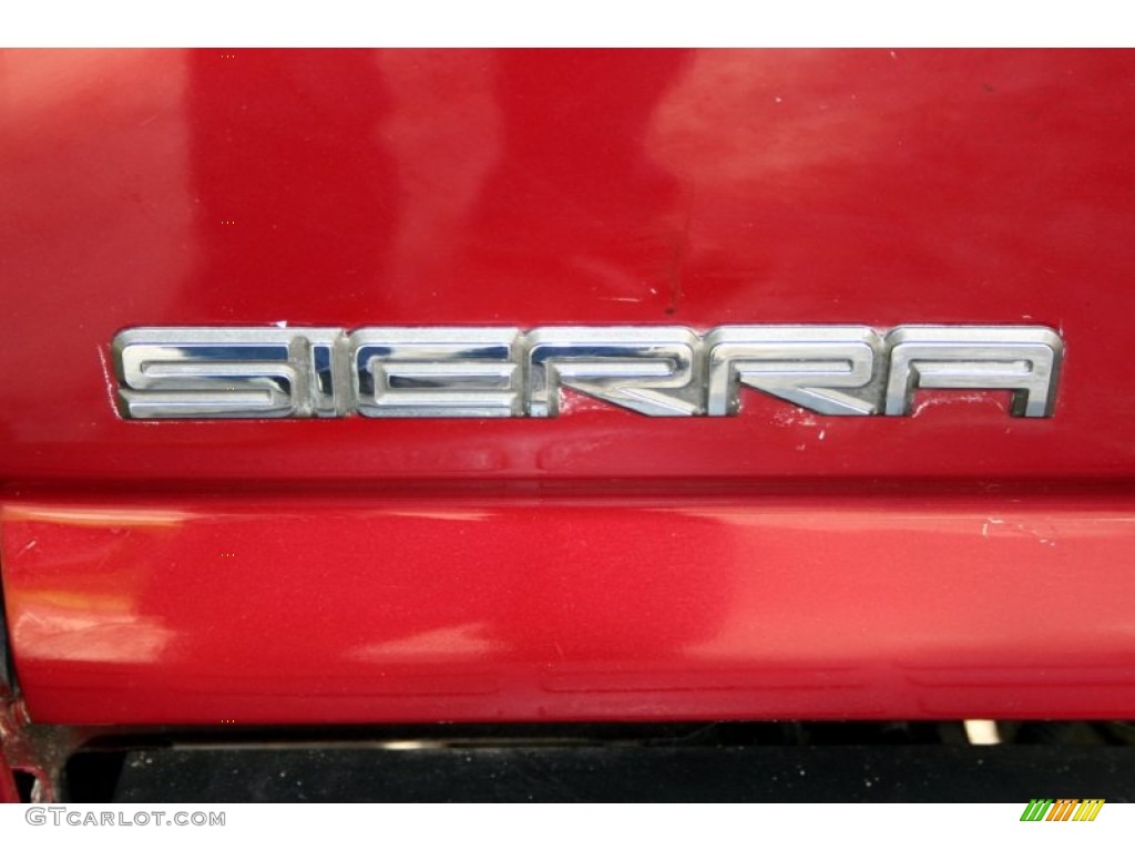 2005 Sierra 1500 SLE Extended Cab 4x4 - Sport Red Metallic / Neutral photo #29