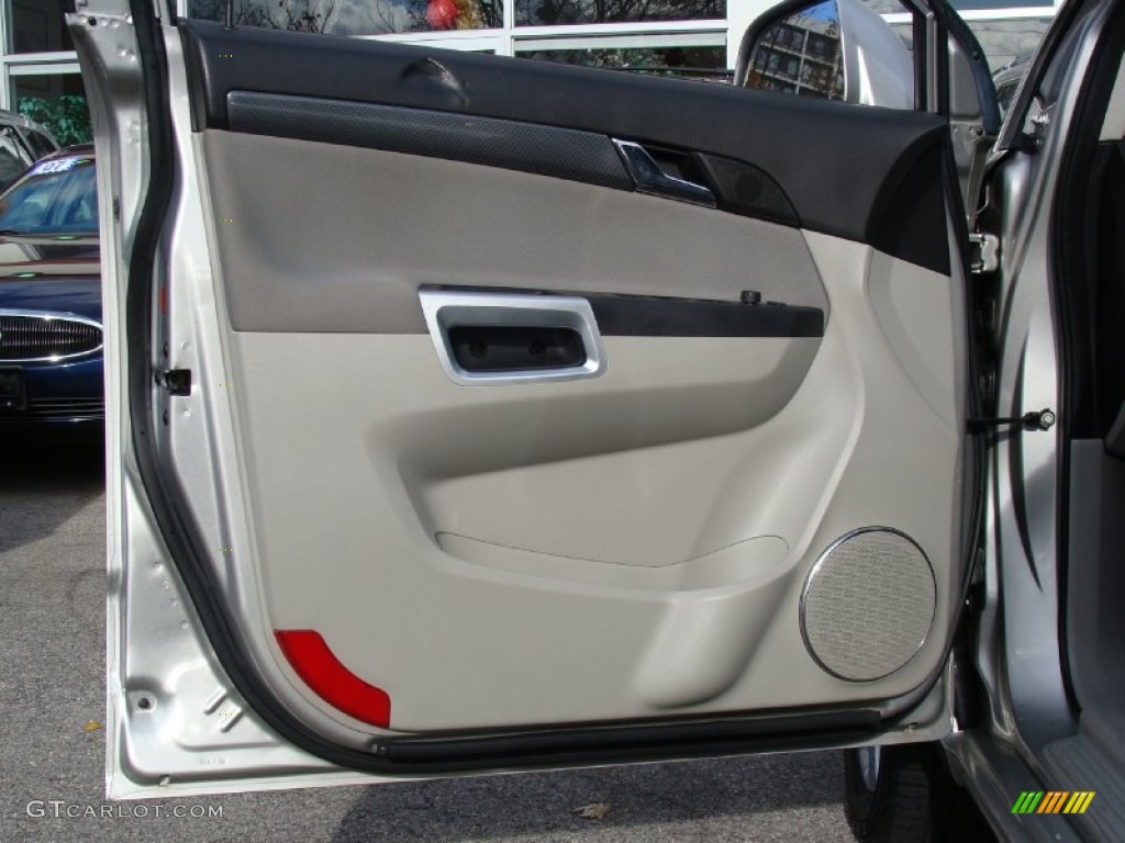 2008 Saturn VUE XR AWD Gray Door Panel Photo #56392822