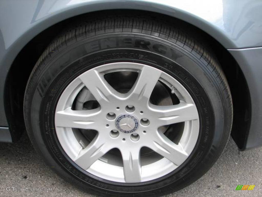 2008 E 320 BlueTEC Sedan - Flint Grey Metallic / Black photo #4