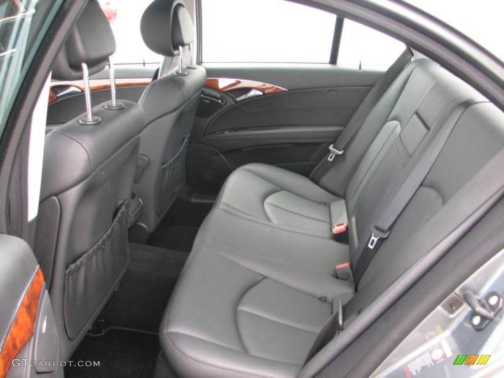 2008 E 320 BlueTEC Sedan - Flint Grey Metallic / Black photo #7