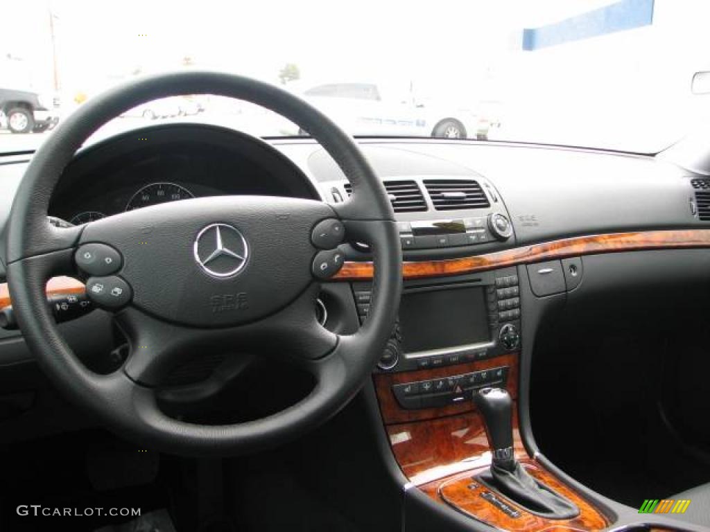 2008 E 320 BlueTEC Sedan - Flint Grey Metallic / Black photo #8