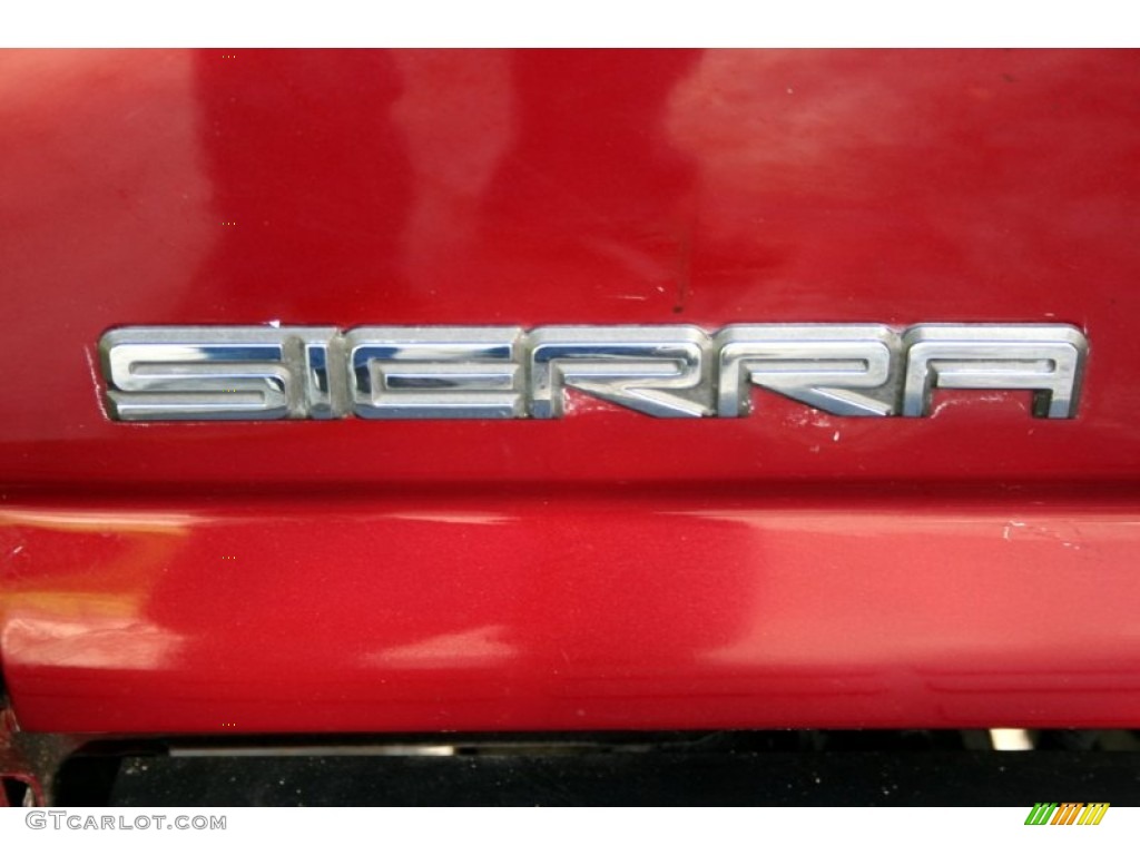 2005 Sierra 1500 SLE Extended Cab 4x4 - Sport Red Metallic / Neutral photo #80