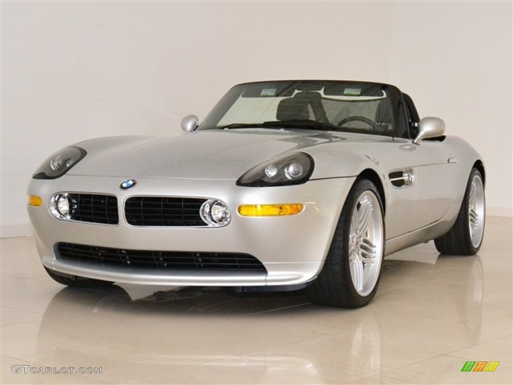 Titanium Silver Metallic 2003 BMW Z8 Alpina Roadster Exterior Photo #56393248