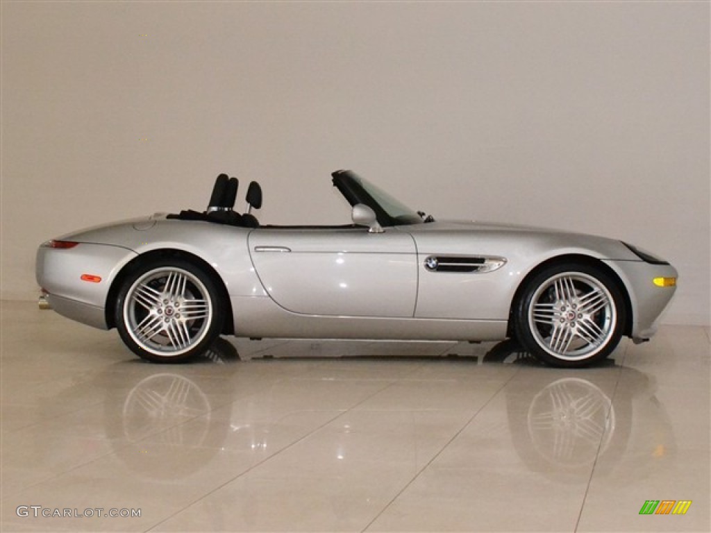 Titanium Silver Metallic 2003 BMW Z8 Alpina Roadster Exterior Photo #56393305