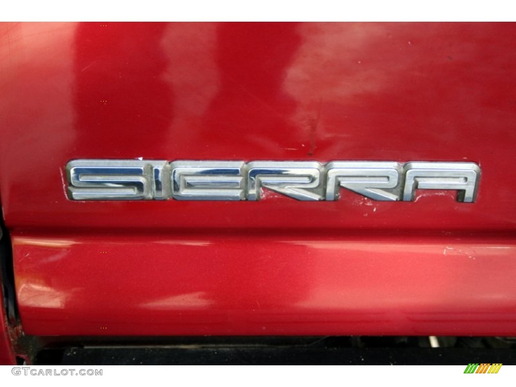 2005 Sierra 1500 SLE Extended Cab 4x4 - Sport Red Metallic / Neutral photo #89