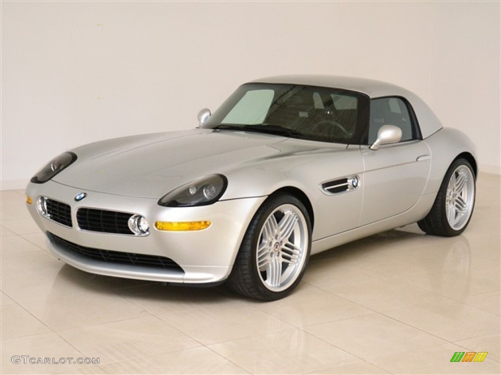 Titanium Silver Metallic 2003 BMW Z8 Alpina Roadster Exterior Photo #56393323
