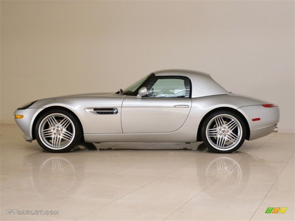 Titanium Silver Metallic 2003 BMW Z8 Alpina Roadster Exterior Photo #56393329