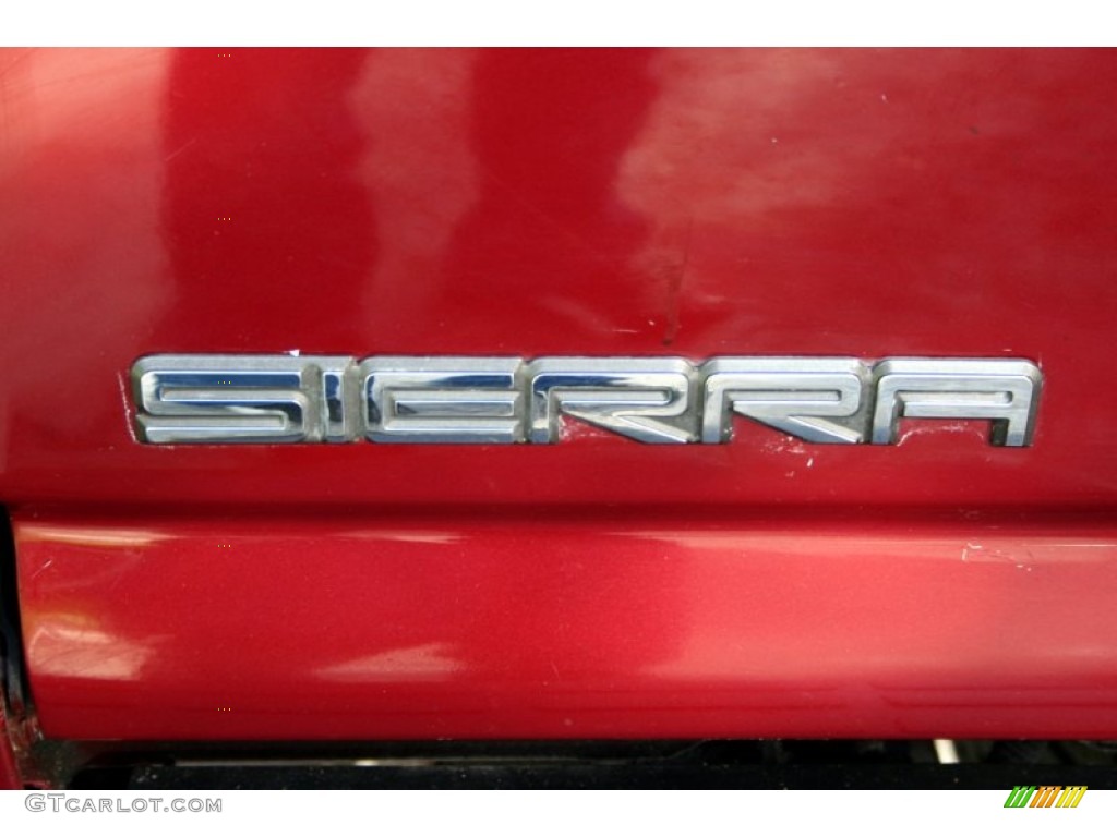 2005 Sierra 1500 SLE Extended Cab 4x4 - Sport Red Metallic / Neutral photo #90