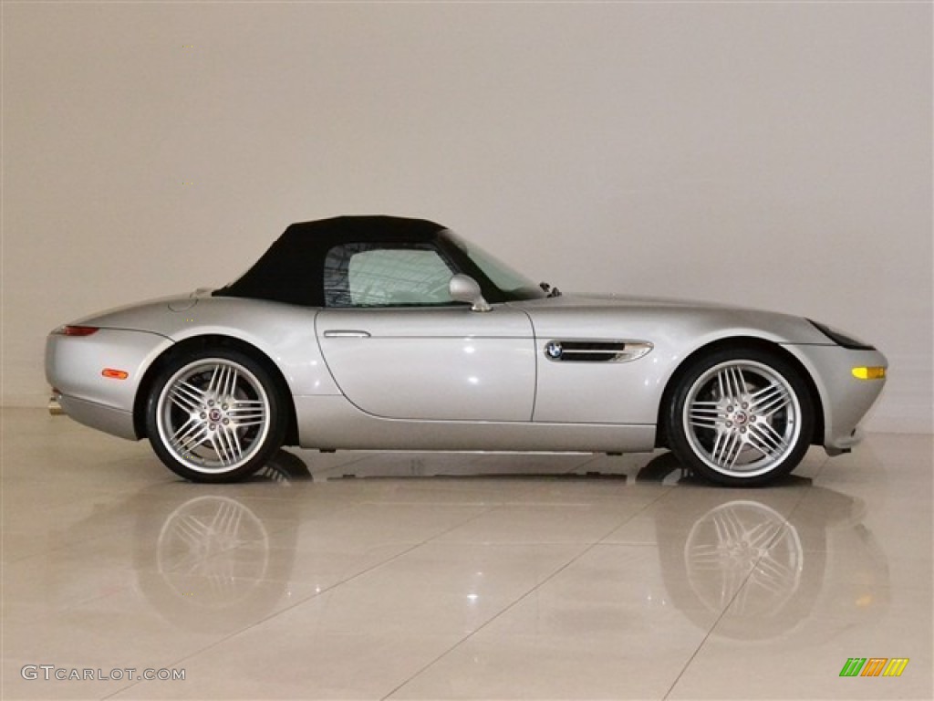 Titanium Silver Metallic 2003 BMW Z8 Alpina Roadster Exterior Photo #56393407