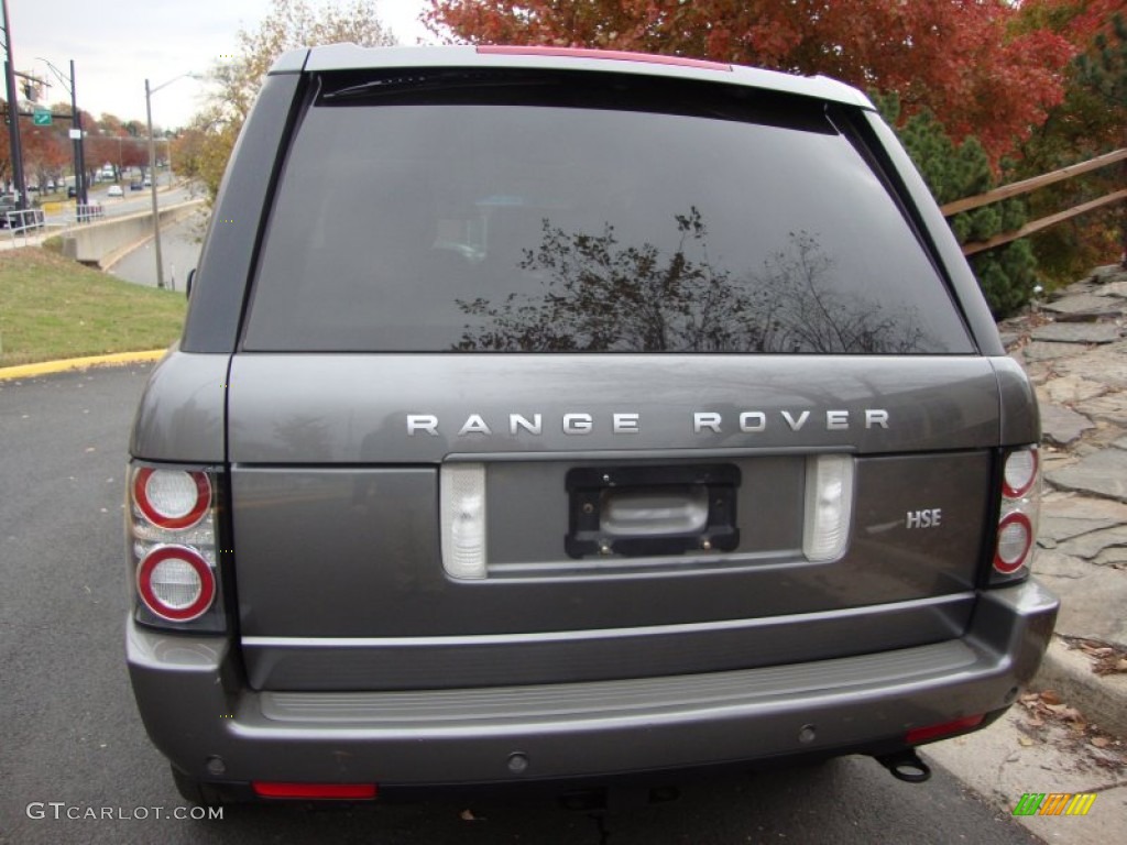 2010 Range Rover HSE - Stornoway Grey Metallic / Sand/Jet Black photo #6
