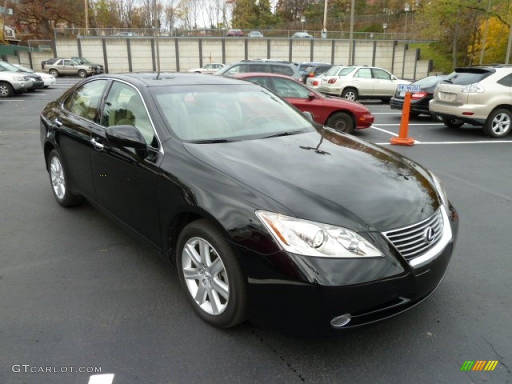 Obsidian Black 2009 Lexus ES 350 Exterior Photo #56394730