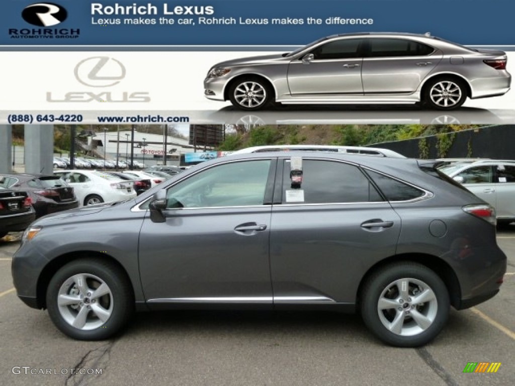 2012 RX 350 AWD - Nebula Gray Pearl / Light Gray photo #1