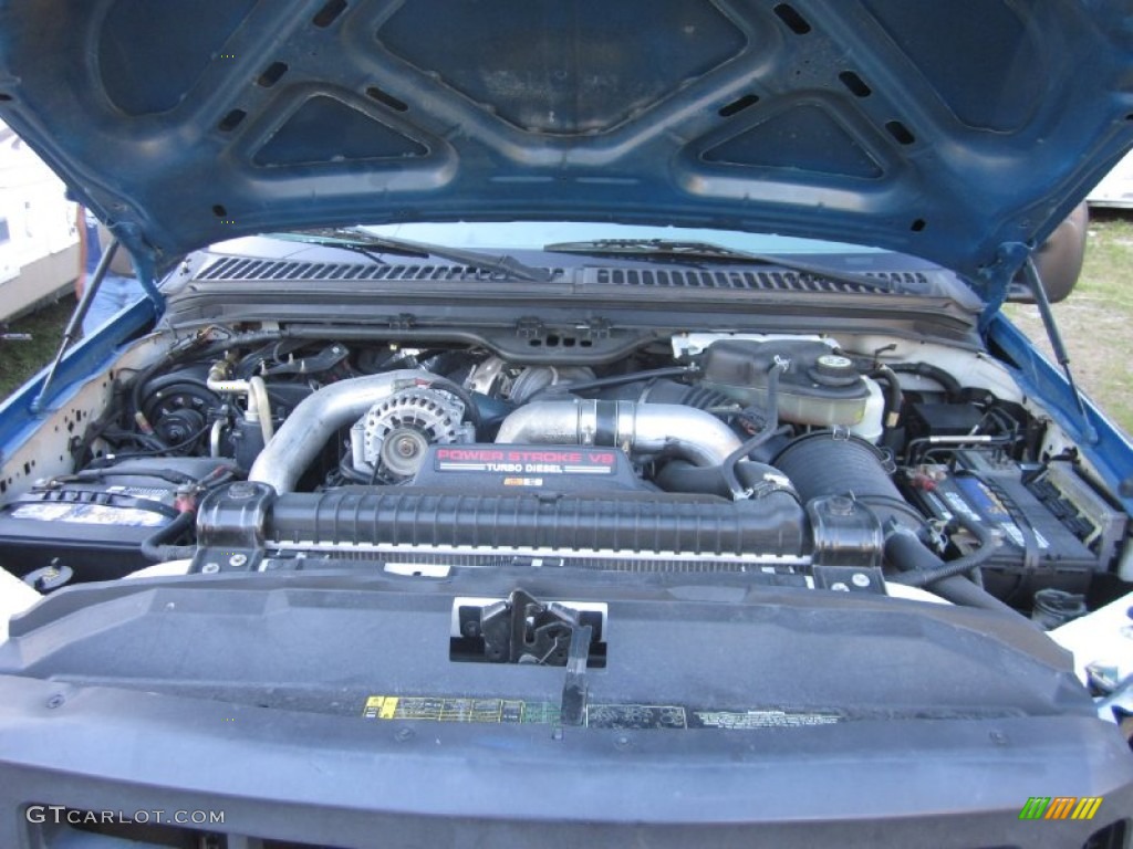 2006 Ford F250 Super Duty XL SuperCab 6.0 Liter OHV 32 Valve Power Stroke Turbo Diesel V8 Engine Photo #56394955