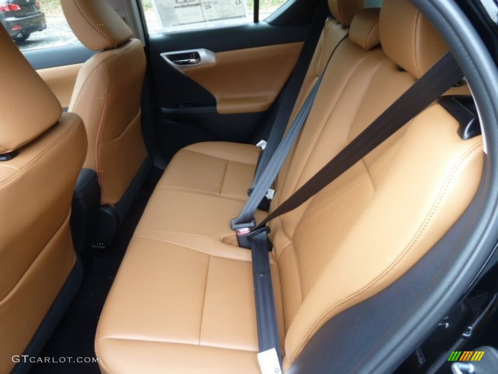 Caramel Nuluxe Interior 2012 Lexus CT 200h Hybrid Premium Photo #56394973