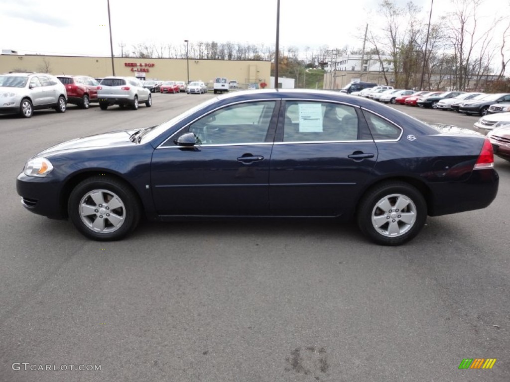 2007 Impala LT - Imperial Blue Metallic / Ebony Black photo #4
