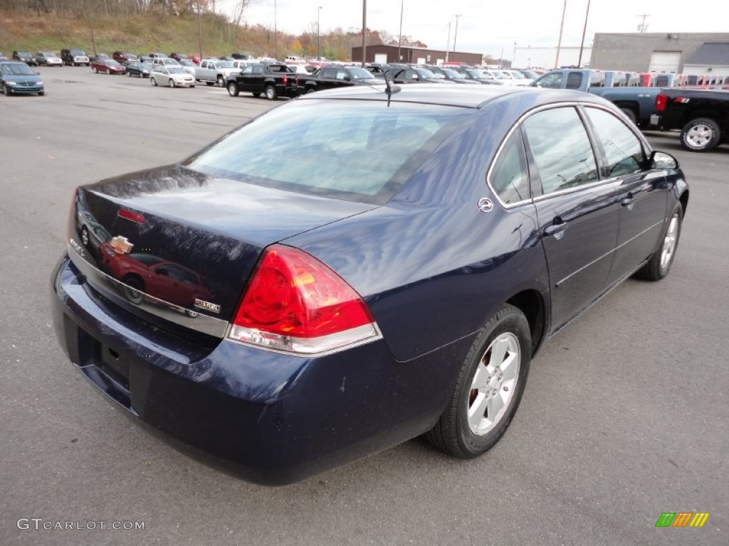 2007 Impala LT - Imperial Blue Metallic / Ebony Black photo #6