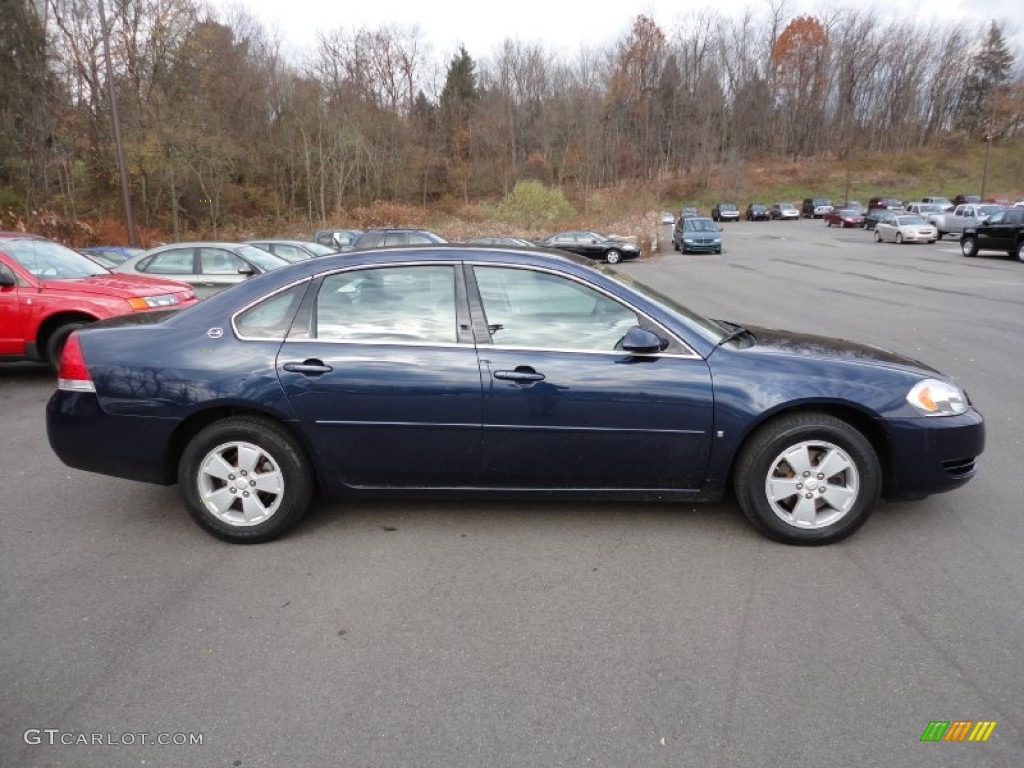 2007 Impala LT - Imperial Blue Metallic / Ebony Black photo #7