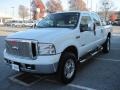 2006 Oxford White Ford F350 Super Duty Lariat Crew Cab 4x4  photo #3