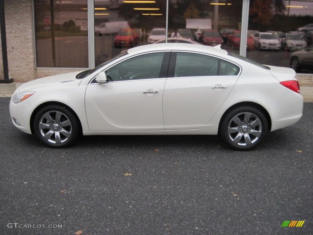 White Diamond Tricoat 2012 Buick Regal Standard Regal Model Exterior Photo #56395435
