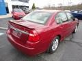 2005 Sport Red Metallic Chevrolet Malibu LT V6 Sedan  photo #7