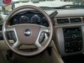 2009 GMC Sierra 3500HD Very Dark Cashmere/Light Cashmere Interior Steering Wheel Photo