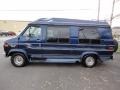  1995 Chevy Van G20 Passenger Conversion Indigo Blue Metallic