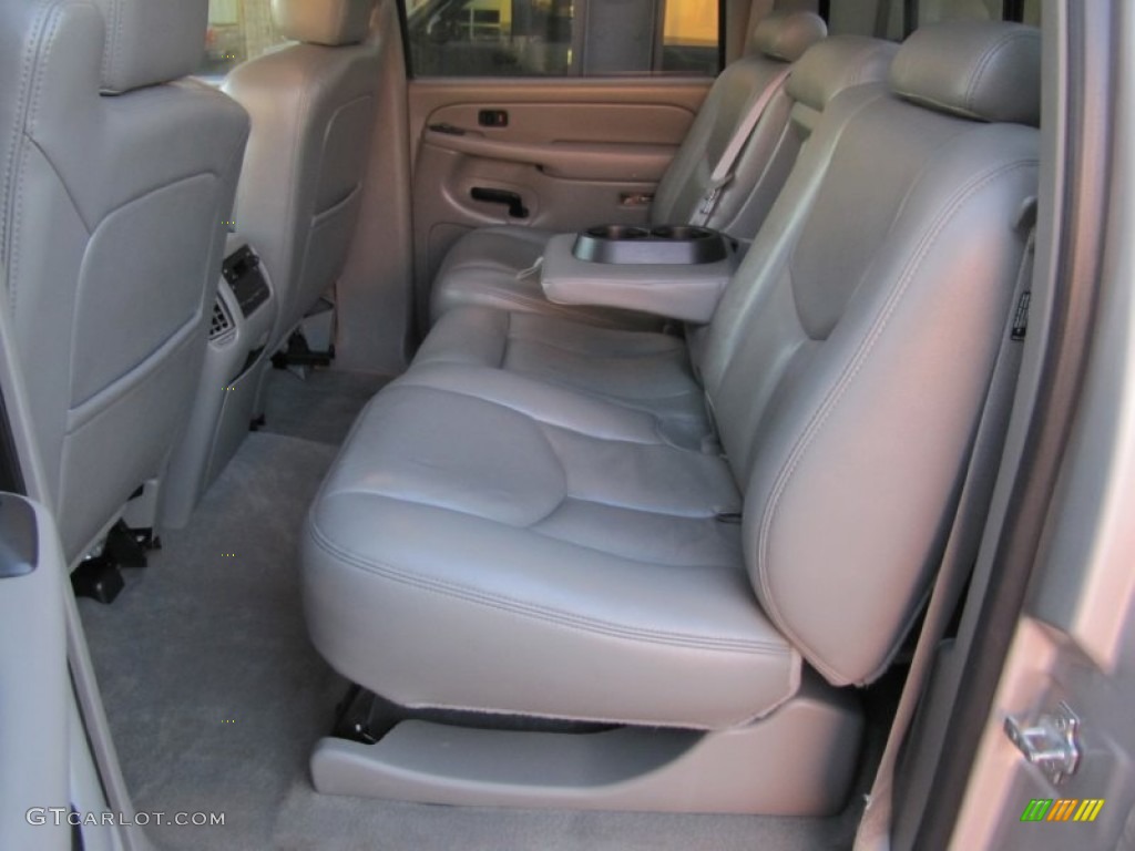 2004 Silverado 3500HD LT Crew Cab 4x4 - Silver Birch Metallic / Tan photo #20