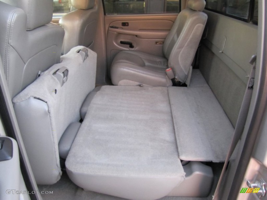 2004 Silverado 3500HD LT Crew Cab 4x4 - Silver Birch Metallic / Tan photo #22