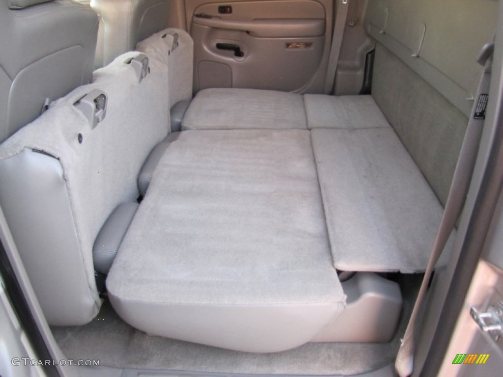 2004 Silverado 3500HD LT Crew Cab 4x4 - Silver Birch Metallic / Tan photo #23